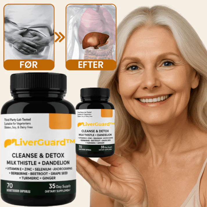 LiverGuard™ | Naturlig leverafgiftning for øget energi og vægttab.