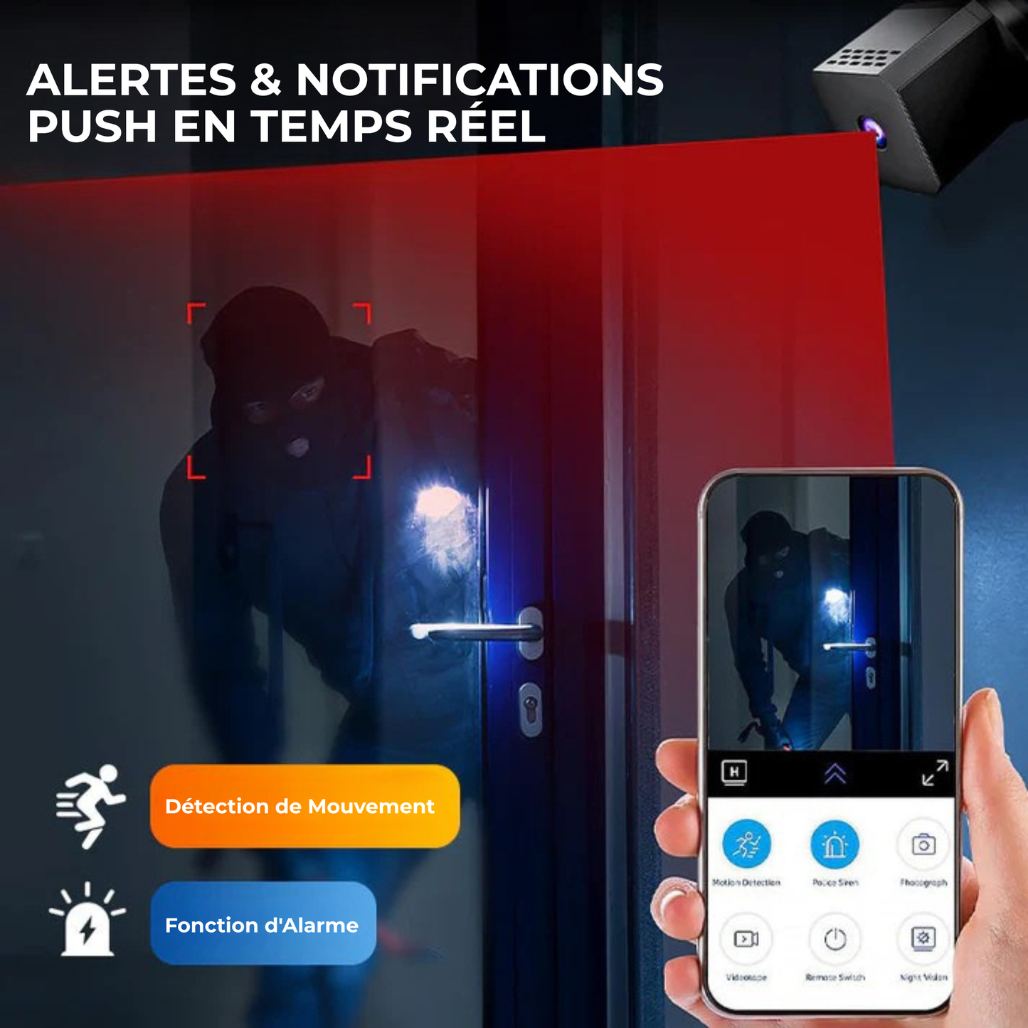 SécuriVue™ | Installation Instantanée, Voix à Distance et Double la Fiabilité