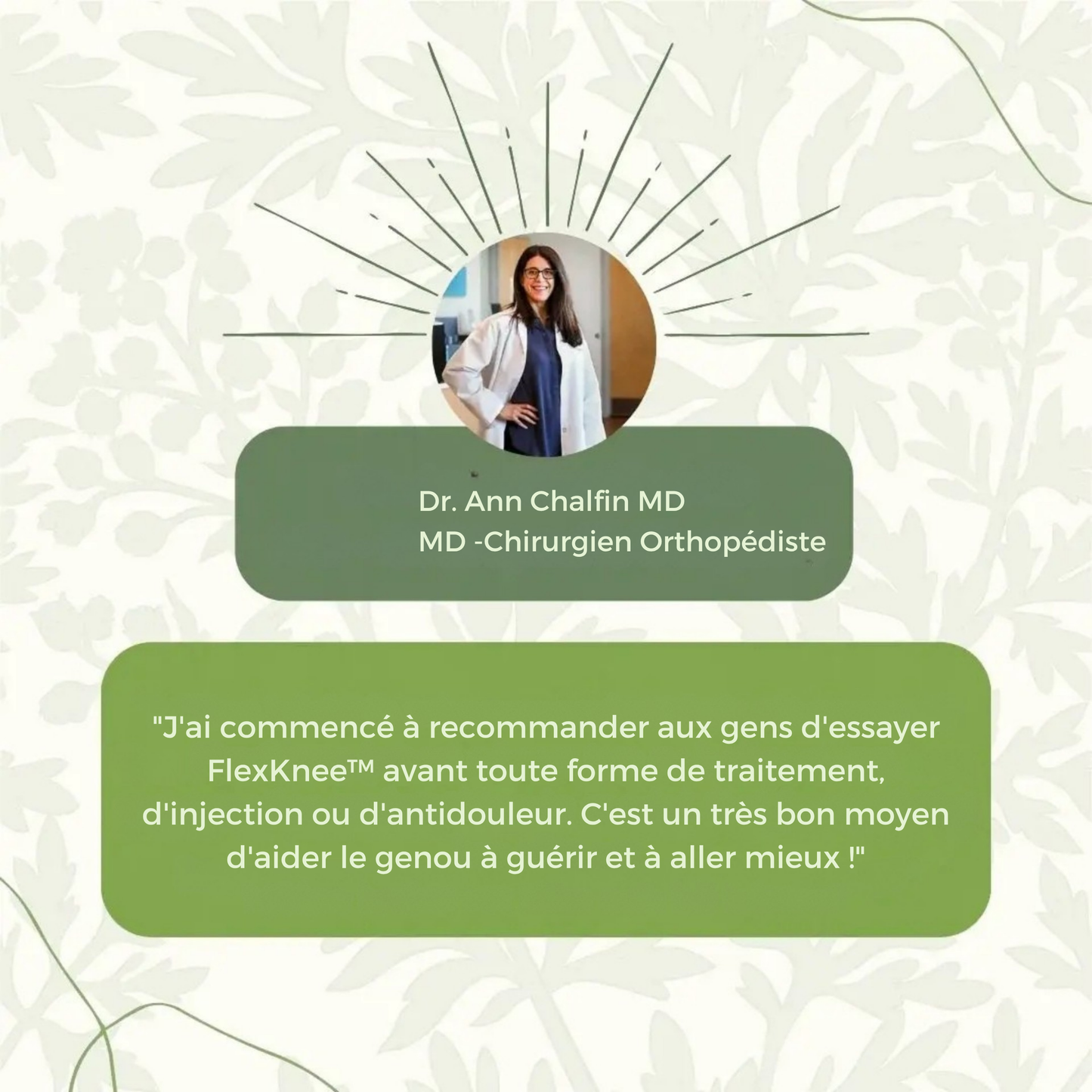 FlexKnee™ | La méthode naturelle pour dire Adieu aux douleurs du genou.