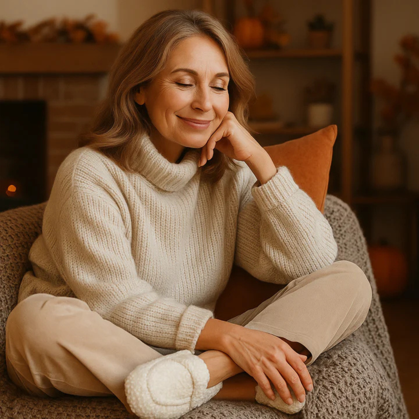 Laimé™ | Dites Adieu aux Pantoufles Fines—Bonjour à l'Élégance Intemporelle et Douillette.