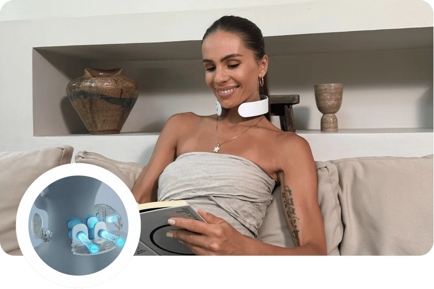 CerviRelax™ | Faites Fondre la Tension Cervicale. Partout. Tout le Temps. 💆♀️✨