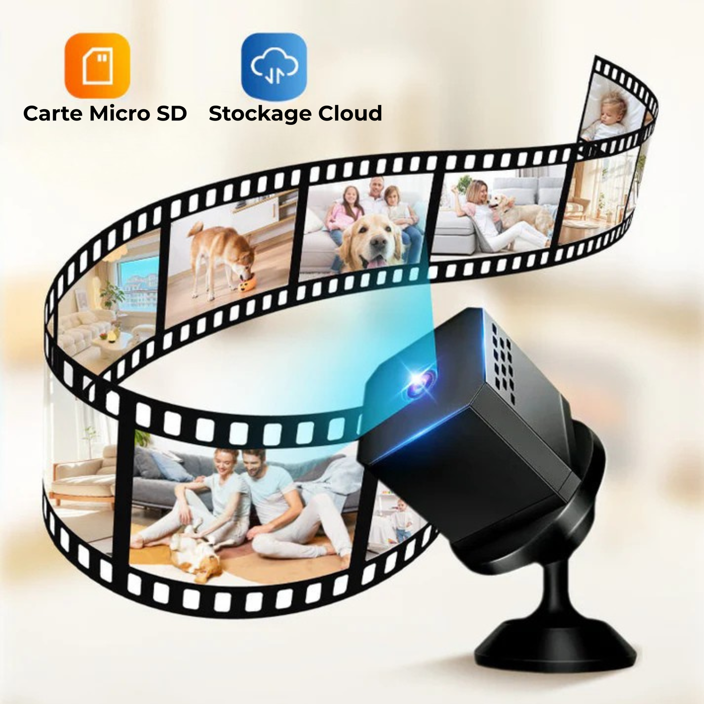 SécuriVue™ | Installation Instantanée, Voix à Distance et Double la Fiabilité