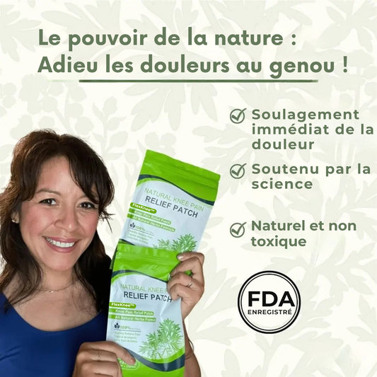 FlexKnee™ | La méthode naturelle pour dire Adieu aux douleurs du genou.