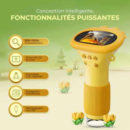ZoomAventure™ | La Clé de Poche de l'Univers Microscopique.