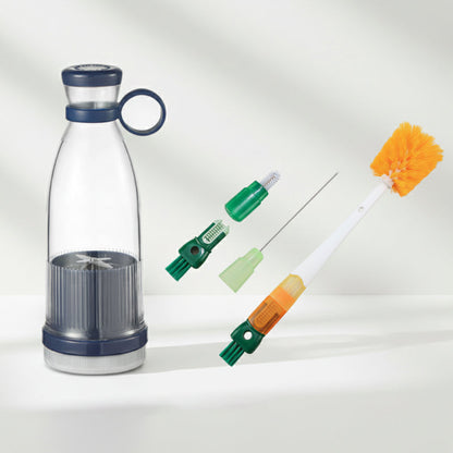 Mix&Go Fraîcheur™ | Offres de Noël 🎄 Presse-agrumes Portable Meilleure Vente | 🌟 Jus Frais, N'importe quand, N'importe où !