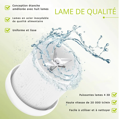 Mix&Go Fraîcheur™ | Offres de Noël 🎄 Presse-agrumes Portable Meilleure Vente | 🌟 Jus Frais, N'importe quand, N'importe où !