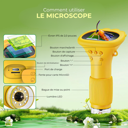 ZoomAventure™ | La Clé de Poche de l'Univers Microscopique.