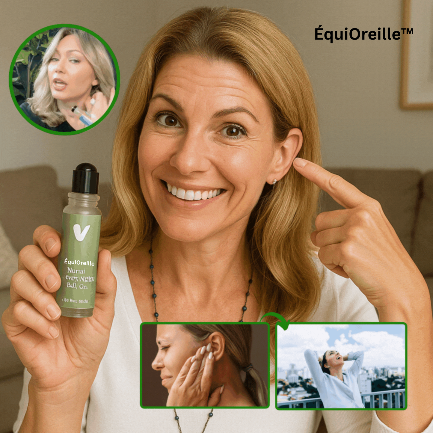 ÉquiOreille™ | toppez les Sifflements et les Étourdissements Instantanément