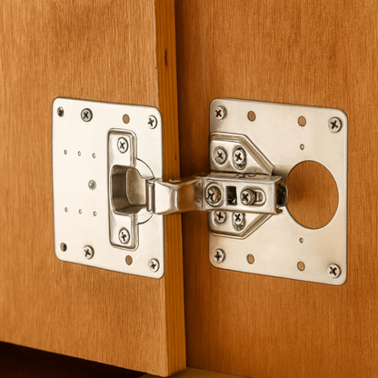 FixeCrochet™ | Le sauveur de charnière qui répare les portes de placard desserrées en 5 minutes