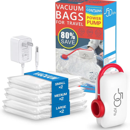 DynaPlus™ | Maximisez l'Espace Bagage grâce à la Compression Sous Vide Instantanée