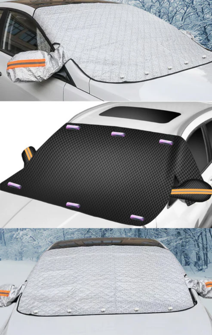 Protection Hiver™ - Pare-neige et pare-givre magnétique premium pour la voiture