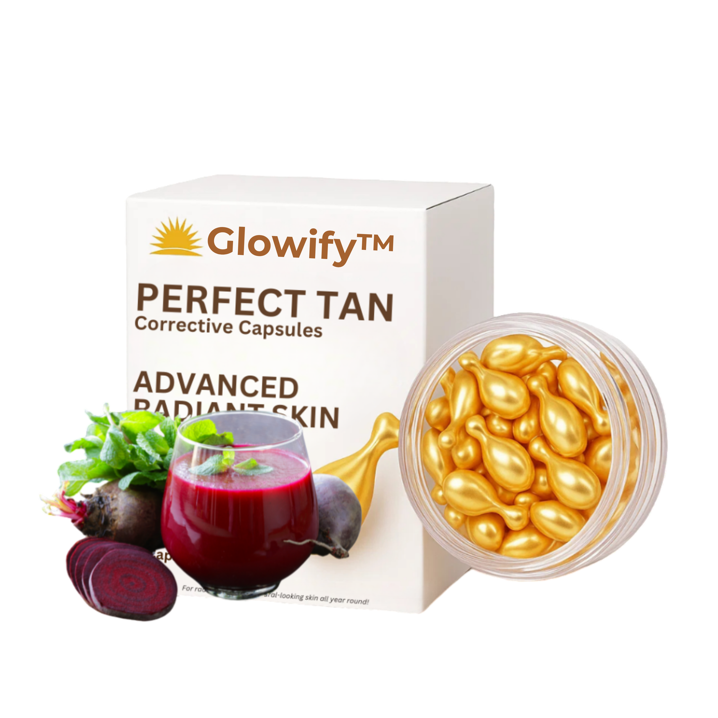 Glowify™ | Libérez votre Éclat Intérieur : Bronzage Naturel, Sans Soleil