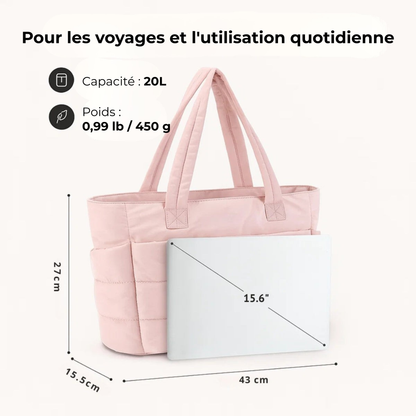 ToteChic™ | Élégant, spacieux et multifonctionnel