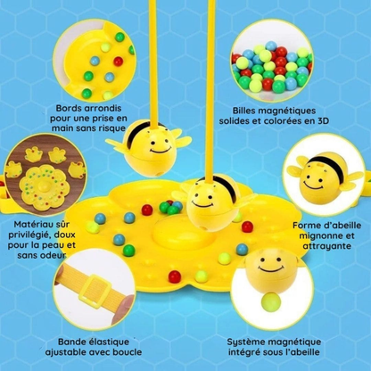 Magnet Bee Fun™ | Quand le Jeu Rencontre la Précision : Le Jeu Magnétique Qui Développe l'Intelligence
