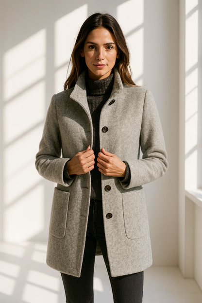 Victoria Confort™ | Chaleur Luxueuse, Style Sans Effort : Le Manteau d'Hiver Que Vous Adorerez Porter.