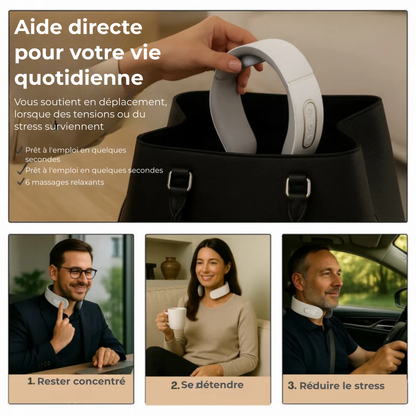 CerviRelax™ | Faites Fondre la Tension Cervicale. Partout. Tout le Temps. 💆‍♀️✨