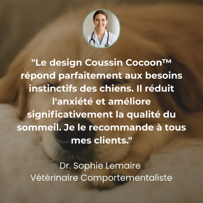 Coussin Cocoon™ | Le Secret Neurologique Qui Stoppe Net l'Anxiété de Séparation