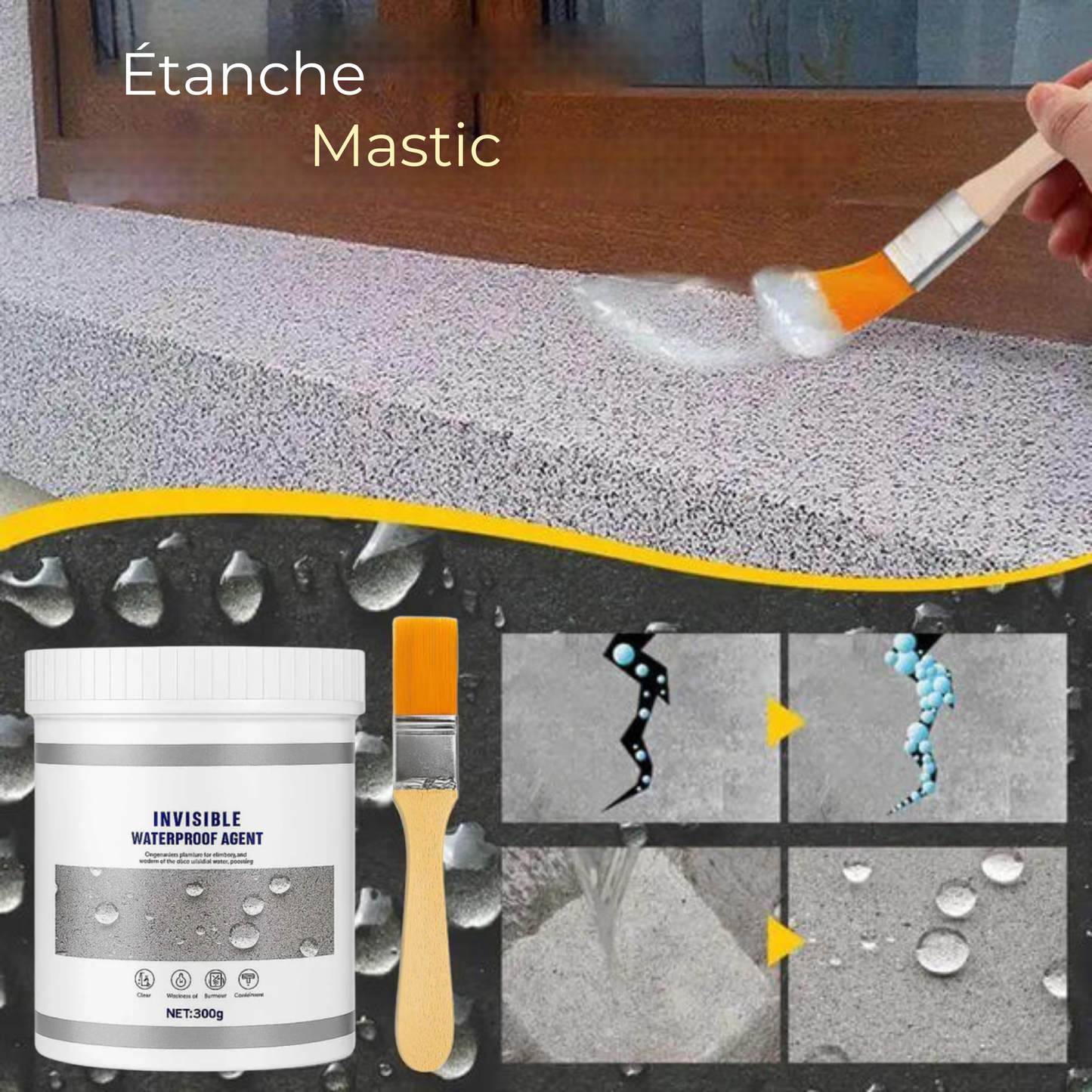 HydroFix™ | Réparation Invisible. Protection Permanente.