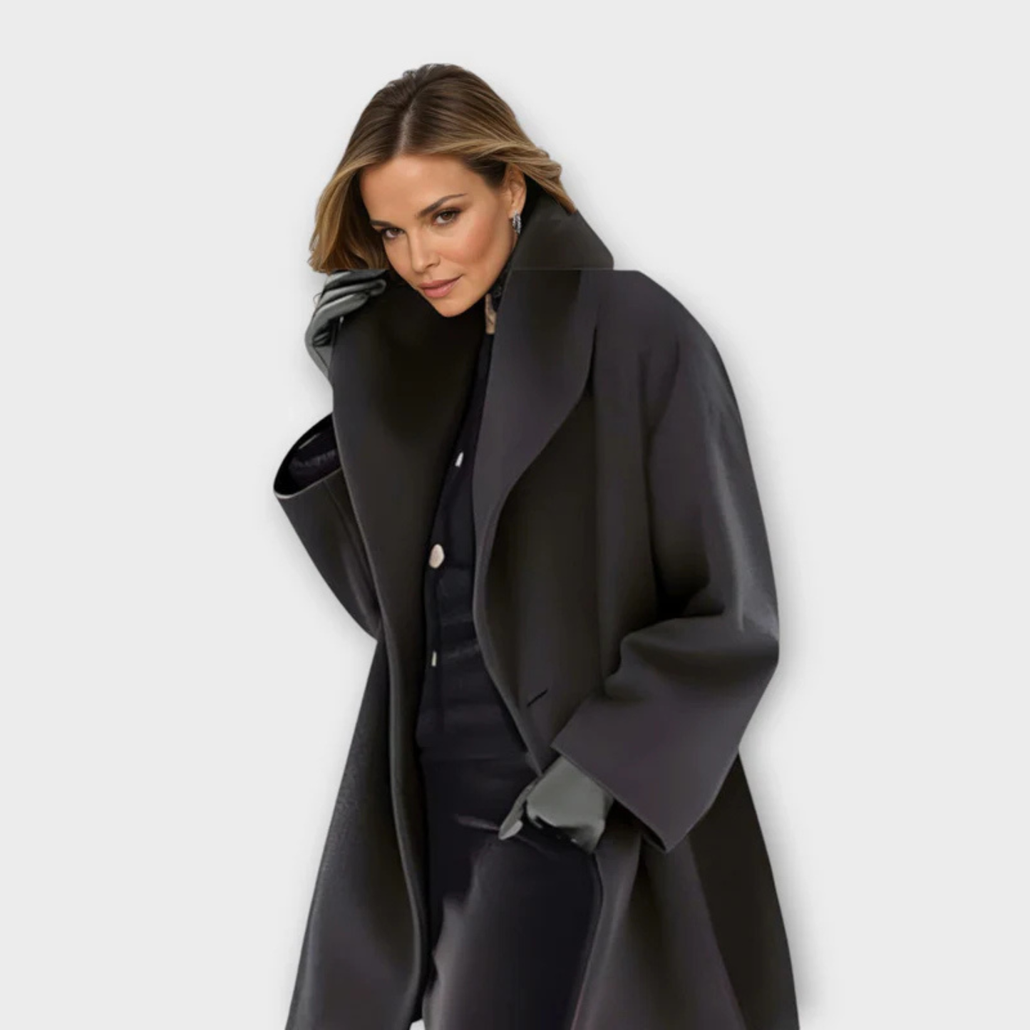 Manteau Laine Élégance™ | Le luxe de la laine, la sophistication sans effort
