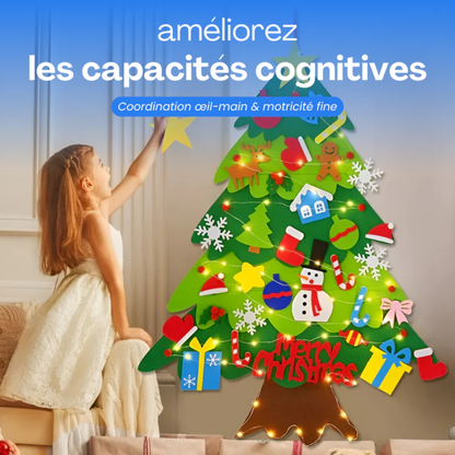 DécoreTon Sapin™ | Le sapin de Noël sûr et interactif pour les tout-petits.
