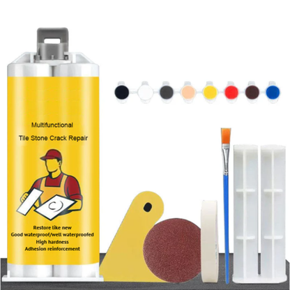 SwellÉclat™| Kits de réparation multifonctionnels pour fissures dans le carrelage et la pierre💧