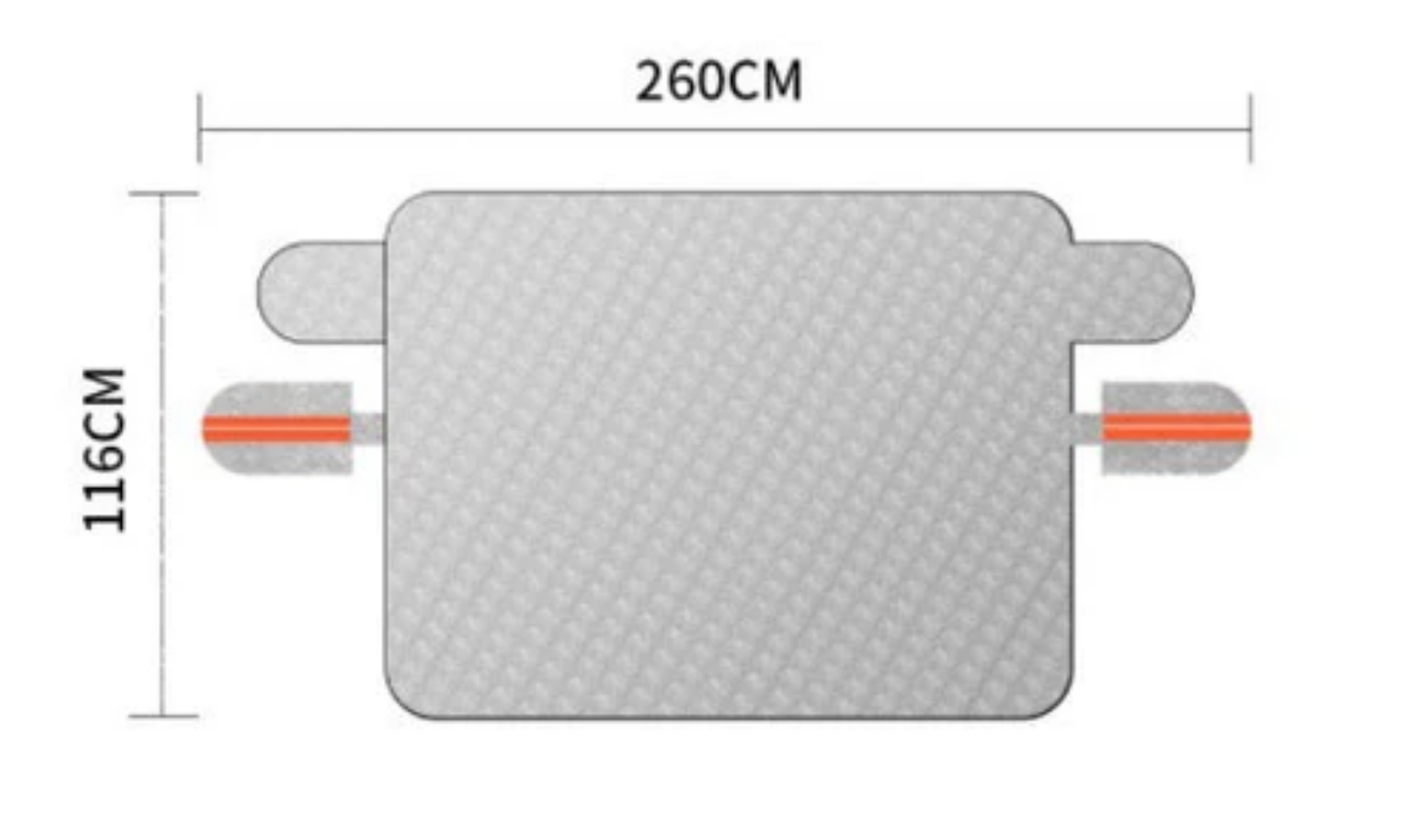 Protection Hiver™ - Pare-neige et pare-givre magnétique premium pour la voiture