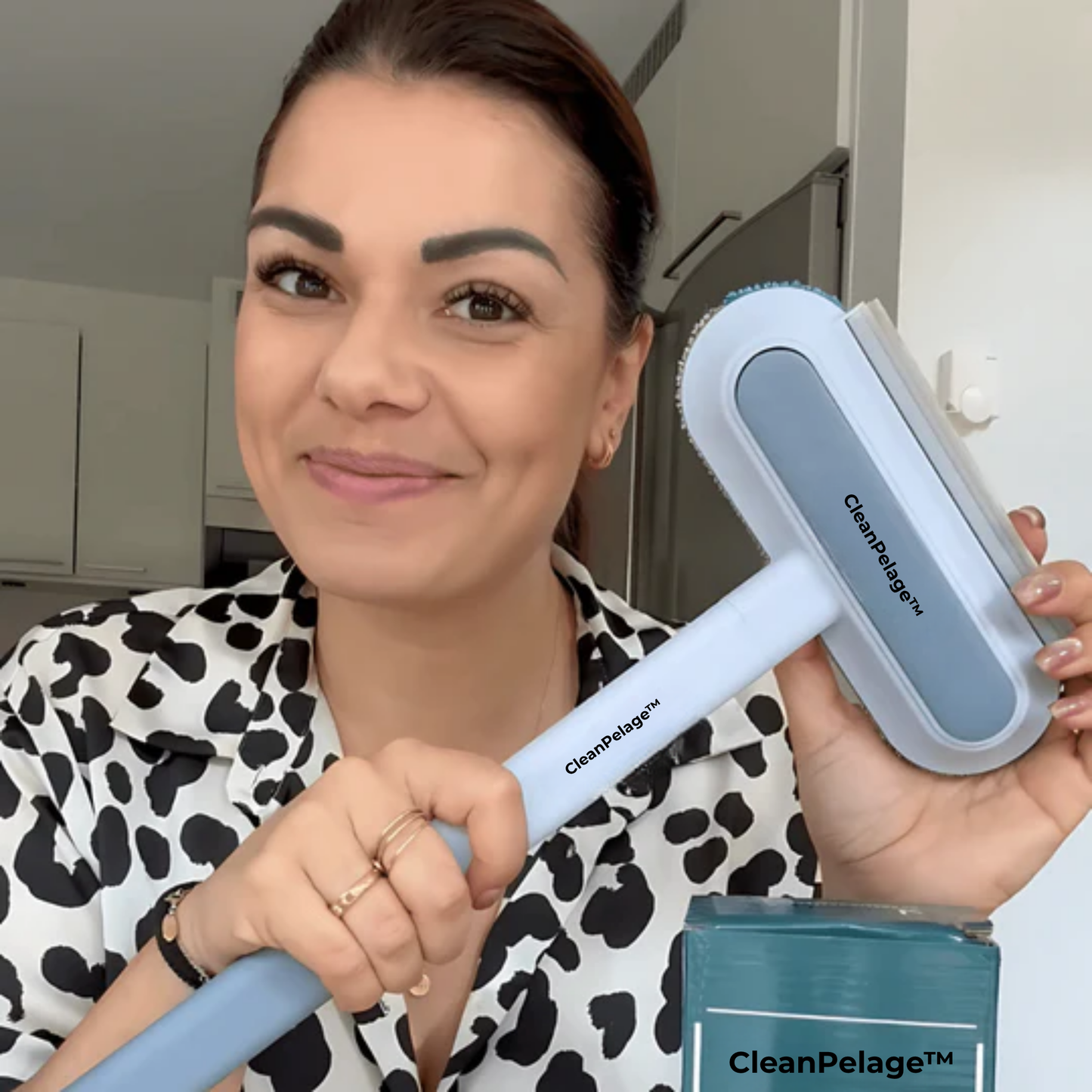 CleanPelage™ | L'arme secrète 4-en-1 contre les poils d'animaux et le désordre