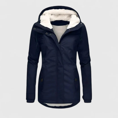Amélia™ | Le seul manteau d'hiver qui garantit chaleur, étanchéité et élégance.