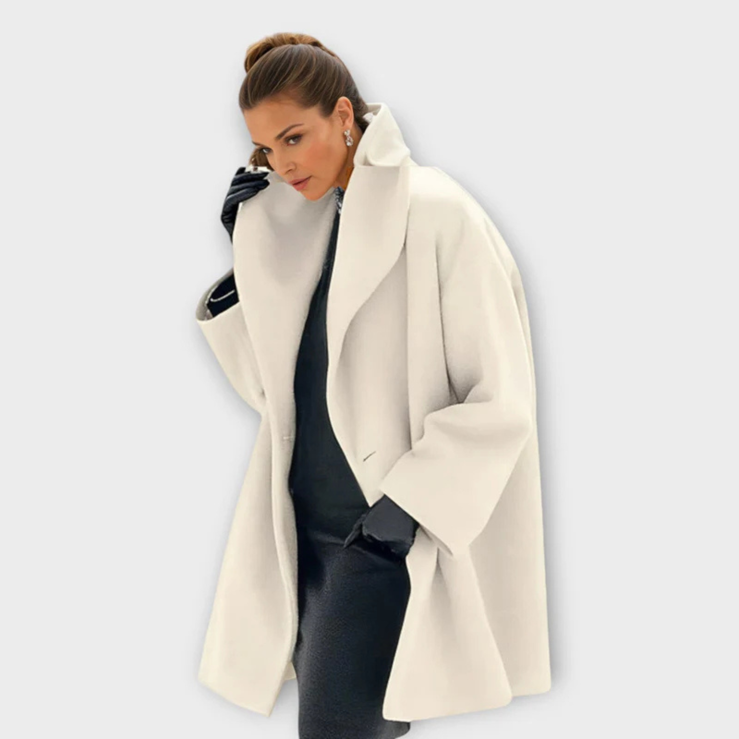 Manteau Laine Élégance™ | Le luxe de la laine, la sophistication sans effort