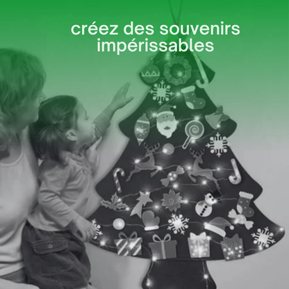 Sapinetto Feutré™ | L'activité des fêtes qui éveille la créativité et la croissance cognitive