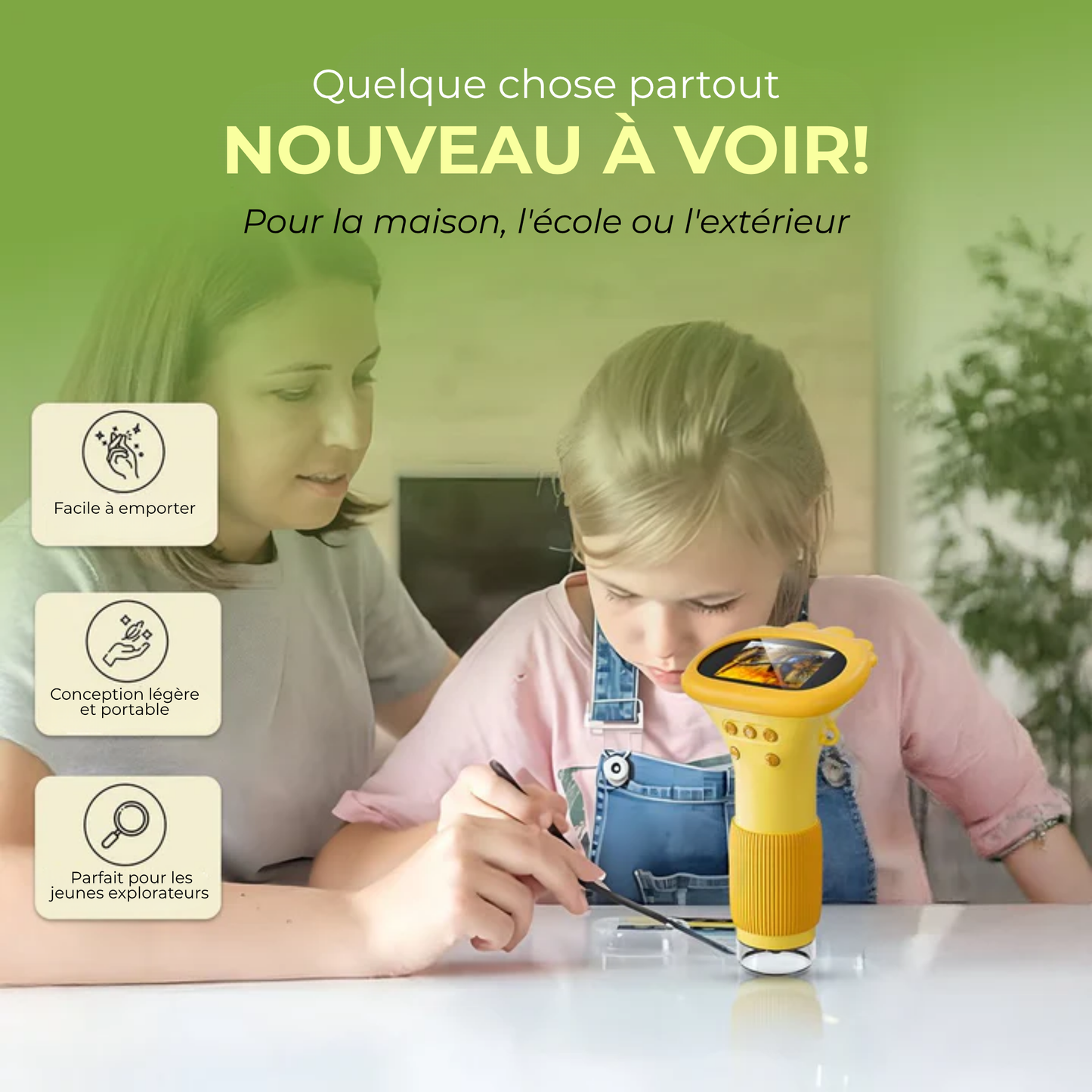 ZoomAventure™ | La Clé de Poche de l'Univers Microscopique.