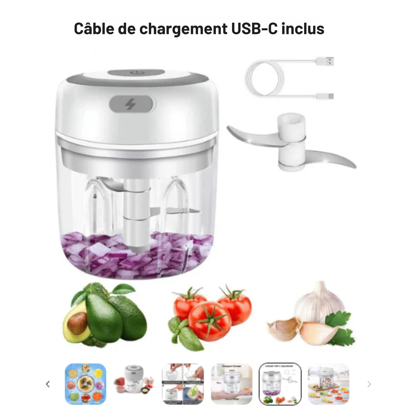 Hach’Pro™ | Mini-coupeur électrique