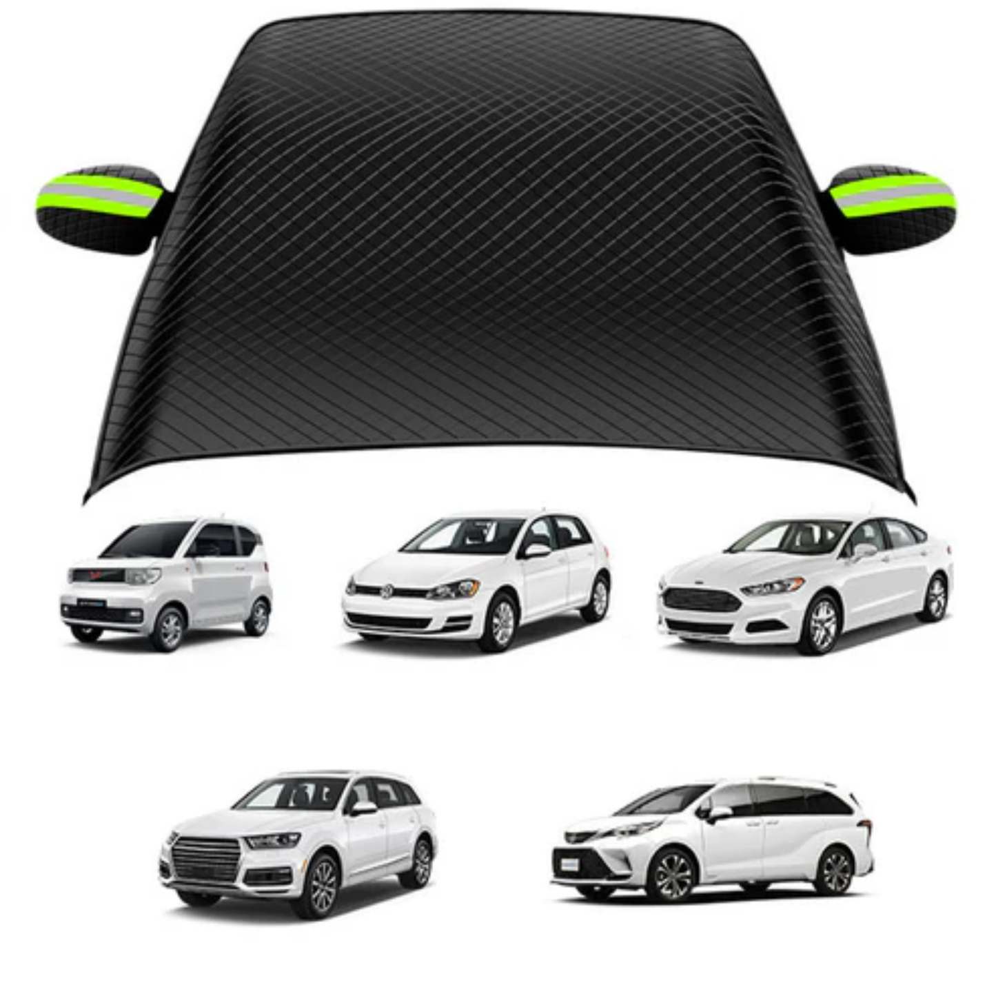 Protection Hiver™ - Pare-neige et pare-givre magnétique premium pour la voiture