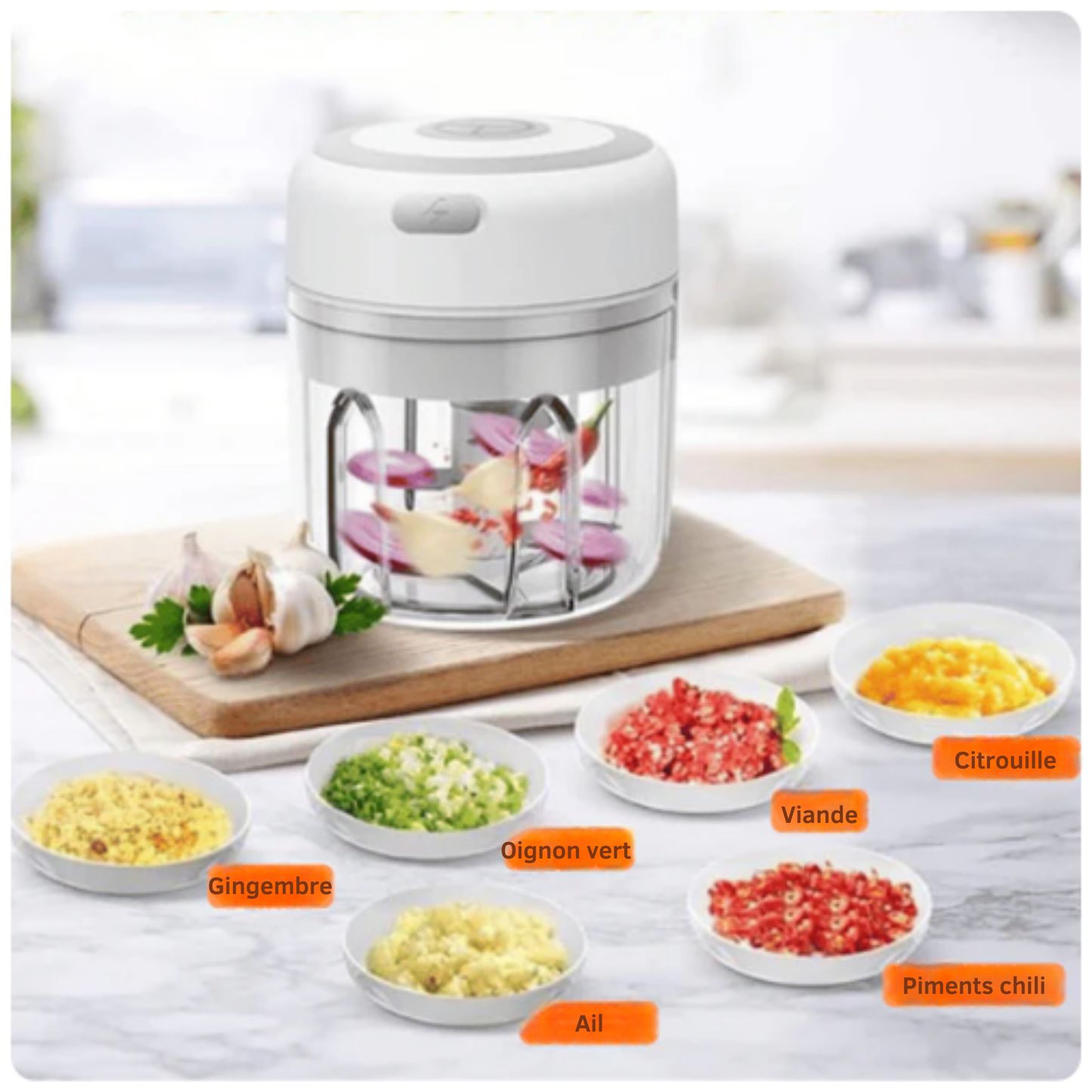 Hach’Pro™ | Mini-coupeur électrique