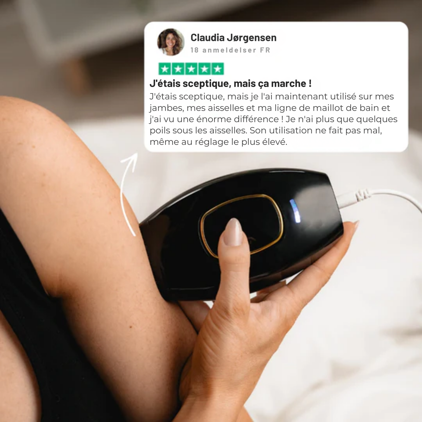 Lumière Épilation™ | Douceur Permanente. Procédé Indolore. Zéro Regret.