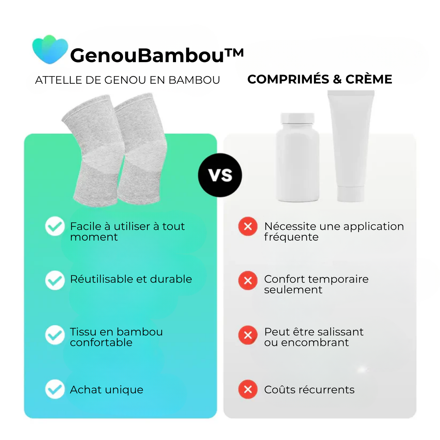GenouBambou™ | Retrouvez le Mouvement Sans Douleur