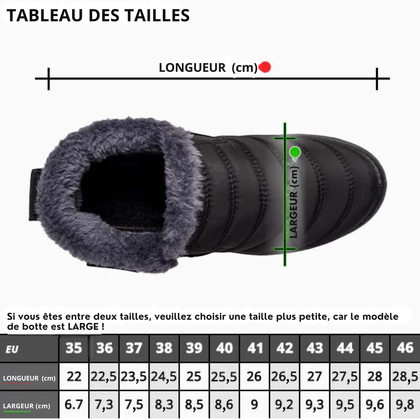 ThermoHiver™ | BOTTES UNIVERSELLES THERMIQUES