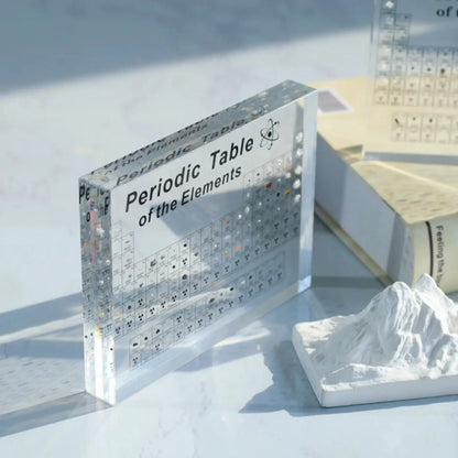 Lumière Élémentaire™ | Tableau périodique avec éléments réels