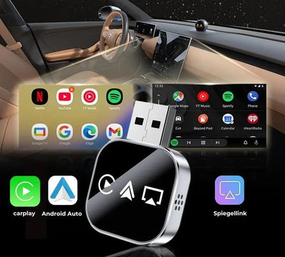 DriveConnect™ | CarPlay Sans Fil Intégral avec Affichage Plein Écran Transparent